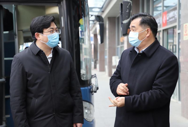 市委常委、武進(jìn)區(qū)委書記喬俊杰督查武進(jìn)汽車站春運(yùn)及疫情防控工作